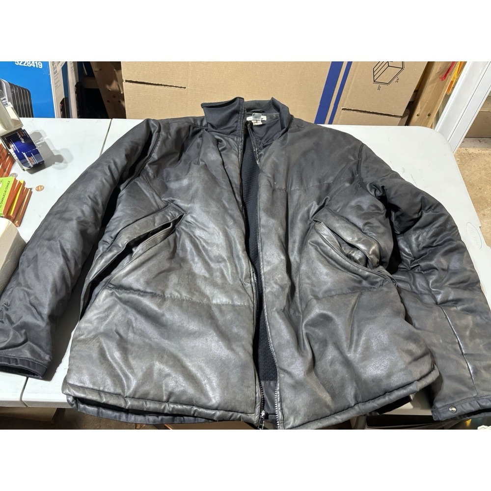 Zegna Sport Black Lined Coat Size XL - Picture 14 of 14